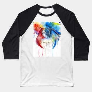 Give Me Love - Watercolor Baseball T-Shirt